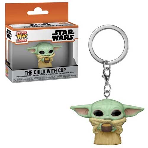 funko pop child with cup