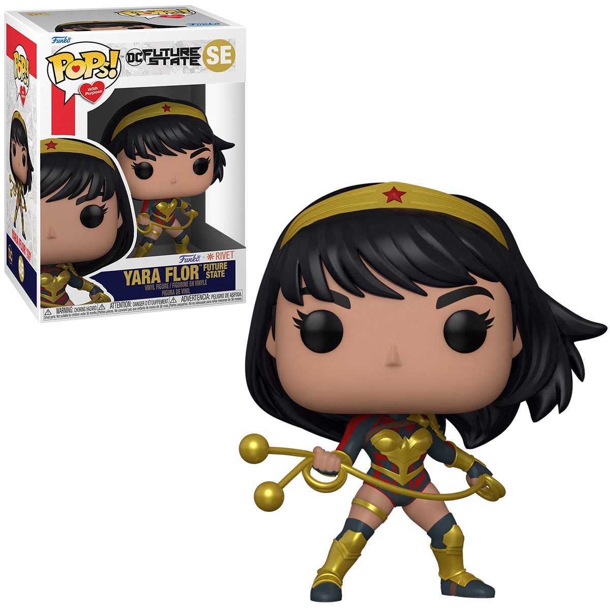 [ファンコ] FUNKO POP! HEROES: Pops! with Purpose: (Youth Trust) - Yara Flor (Future State) ＜ワンダーウーマン＞画像