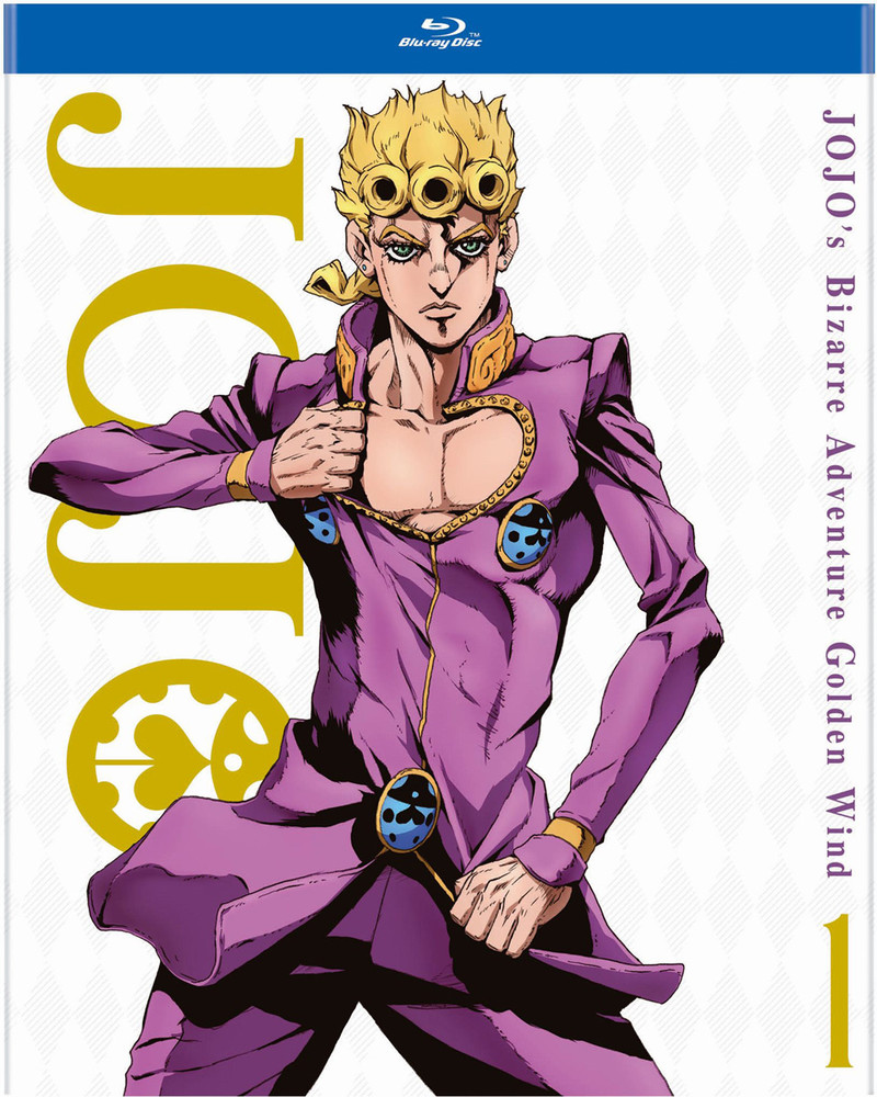 新品北米版Blu-ray!【ジョジョの奇妙な冒険 黄金の風】【1】第1話~第20話!|RGB DVD STORE/SPORTS&CULTURE