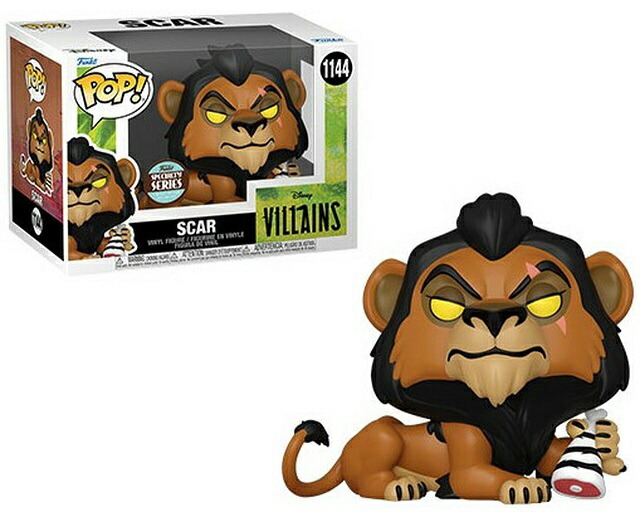 ■[ファンコ] FUNKO POP SPECIALTY SERIES Disney: Disney Villains: The Lion King: Scar With Meat＜ディズニーヴィランズ/スカー（ライオン・キング）＞画像