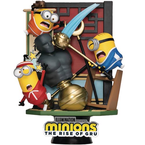 Beast Kingdom - Minions 2 DS-112 Kung Fu D-Stage Series 6'' Statue（約15cm）＜ミニオンズ＞ ビースト・キングダム画像
