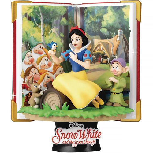 Beast Kingdom - Disney Story Book Series DS-117 Snow White D-Stage 6'' Statue（約15cm）＜白雪姫＞ ビースト・キングダム画像