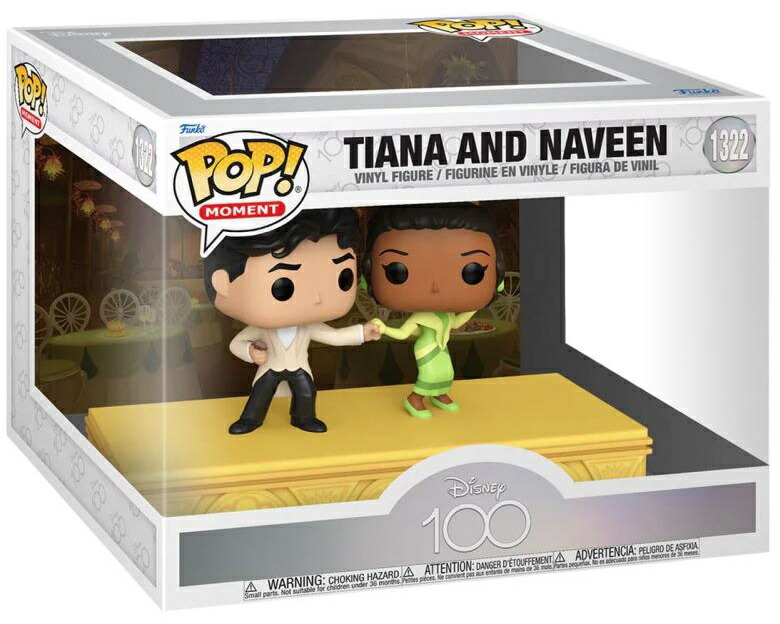 [ファンコ] FUNKO POP! MOMENT: Disney's 100th - Tiana & Naveen＜ディズニー 『プリンセスと魔法のキス』ティアナ＆ナヴィーン王子＞画像