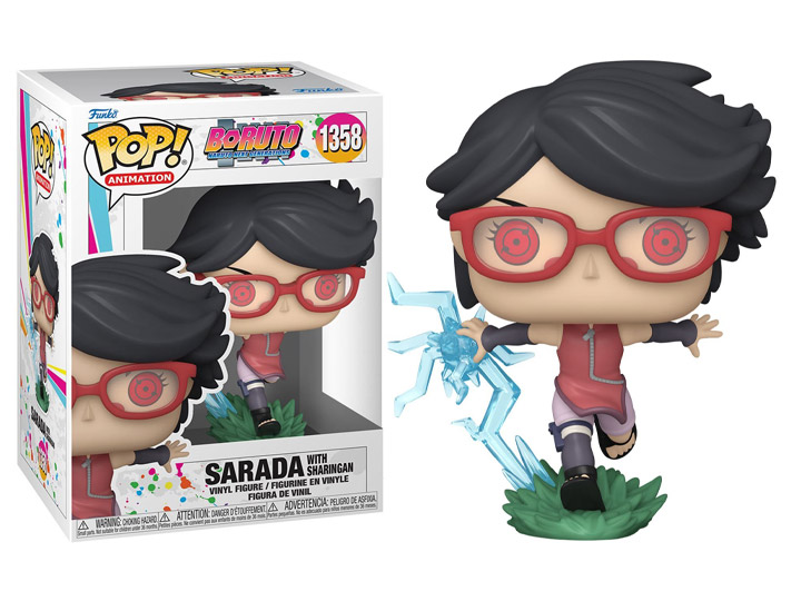 ■[ファンコ] FUNKO POP! ANIMATION: Sarada w/Sharingan＜BORUTO-ボルト- -NARUTO NEXT GENERATIONS-＞うちはサラダ画像