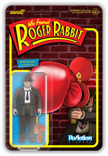 Super7 - Who Framed Roger Rabbit - ReAction Wave 2 - Eddie Valiant ＜ロジャー・ラビット＞ スーパー7 リアクション フィギュア画像