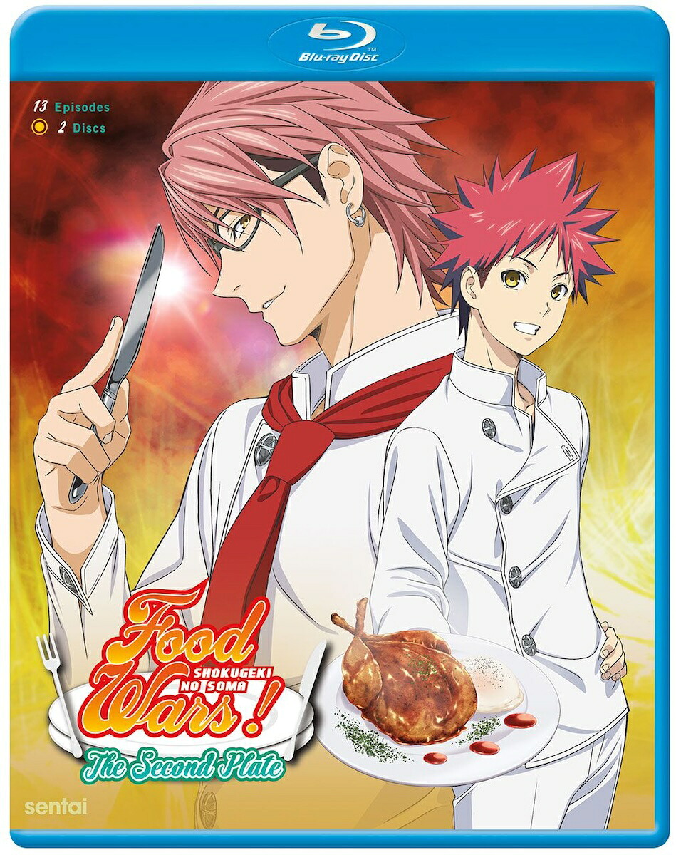 新品北米版Blu-ray！【食戟のソーマ 弐ノ皿】全13話！