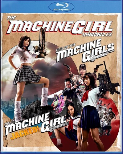 新品北米版Blu-ray『片腕マシンガール』＋『爆裂魔神少女 バーストマシンガール』