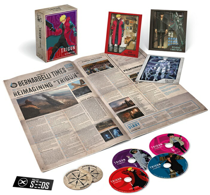 楽天市場】新品北米版Blu-ray！【TRIGUN STAMPEDE（トライガン