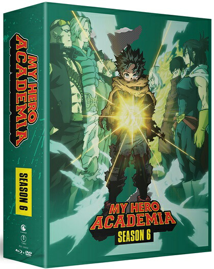 新品北米版Blu-ray！【僕のヒーローアカデミア 第6期 】【2】第127話～第138話（＋OVA『HLB』『笑え！地獄のように』）限定盤！｜RGB DVD STORE／SPORTS＆CULTURE