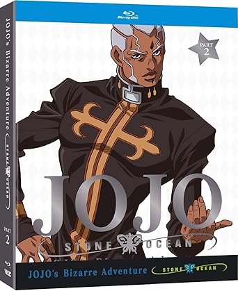 新品北米版Blu-ray！【ジョジョの奇妙な冒険 ストーンオーシャン】【2】第19話～最終第38話＜限定盤＞｜RGB DVD STORE／SPORTS＆CULTURE