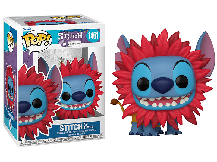 ■予約■[ファンコ] FUNKO POP! DISNEY: Stitch in Costume - Stitch as Simba＜リロ・アンド・スティッチ＞画像