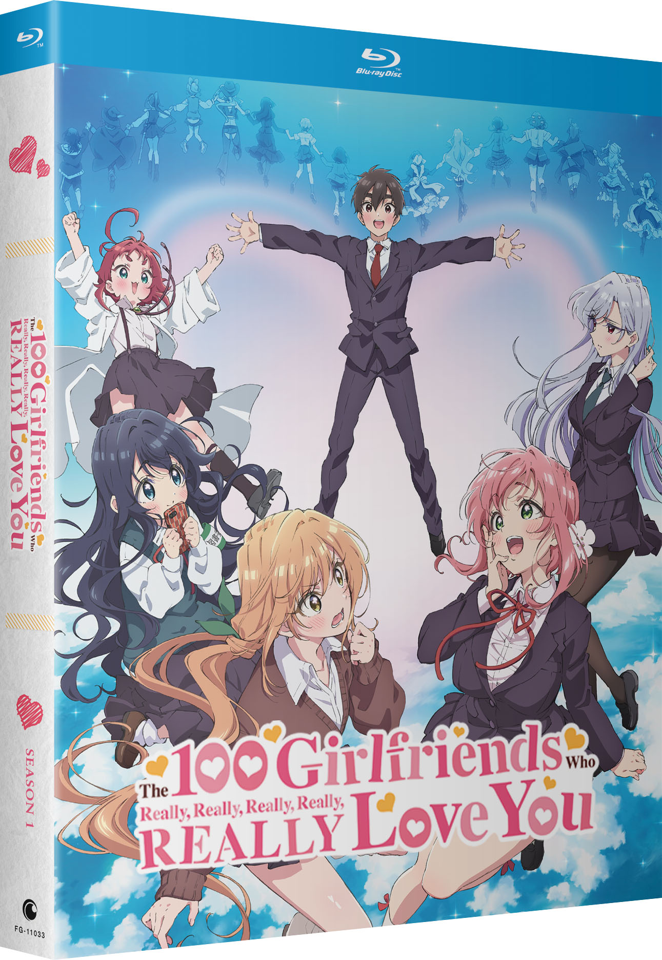 新品北米版Blu-ray！【君のことが大大大大大好きな100人の彼女】第1期 全12話！｜RGB DVD STORE／SPORTS＆CULTURE