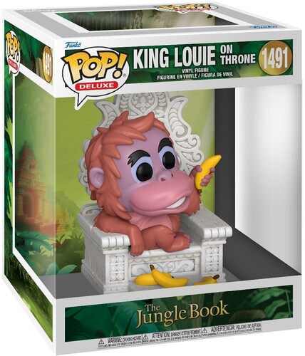 ■予約■[ファンコ] FUNKO POP! Deluxe: The Jungle Book - King Louie on throne！＜ジャングル・ブック＞画像