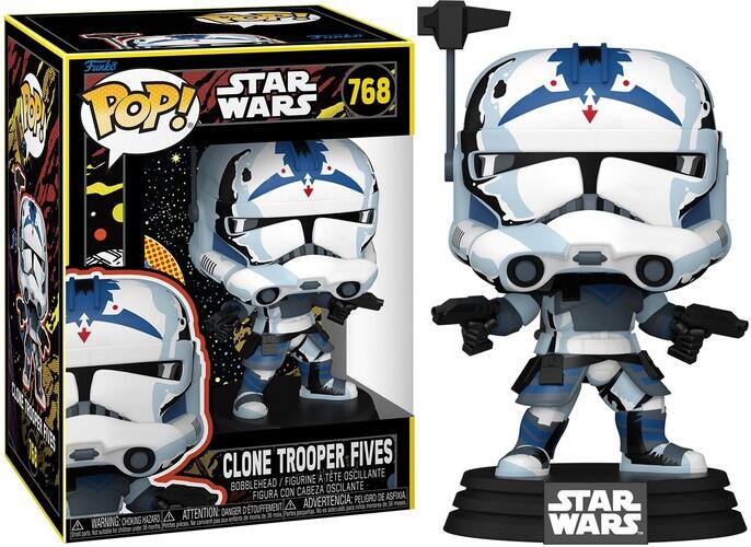 ■[ファンコ] FUNKO POP! Star Wars: The Clone Wars - Clone Trooper Fives (Retro)＜スター・ウォーズ/クローン・ウォーズ＞画像