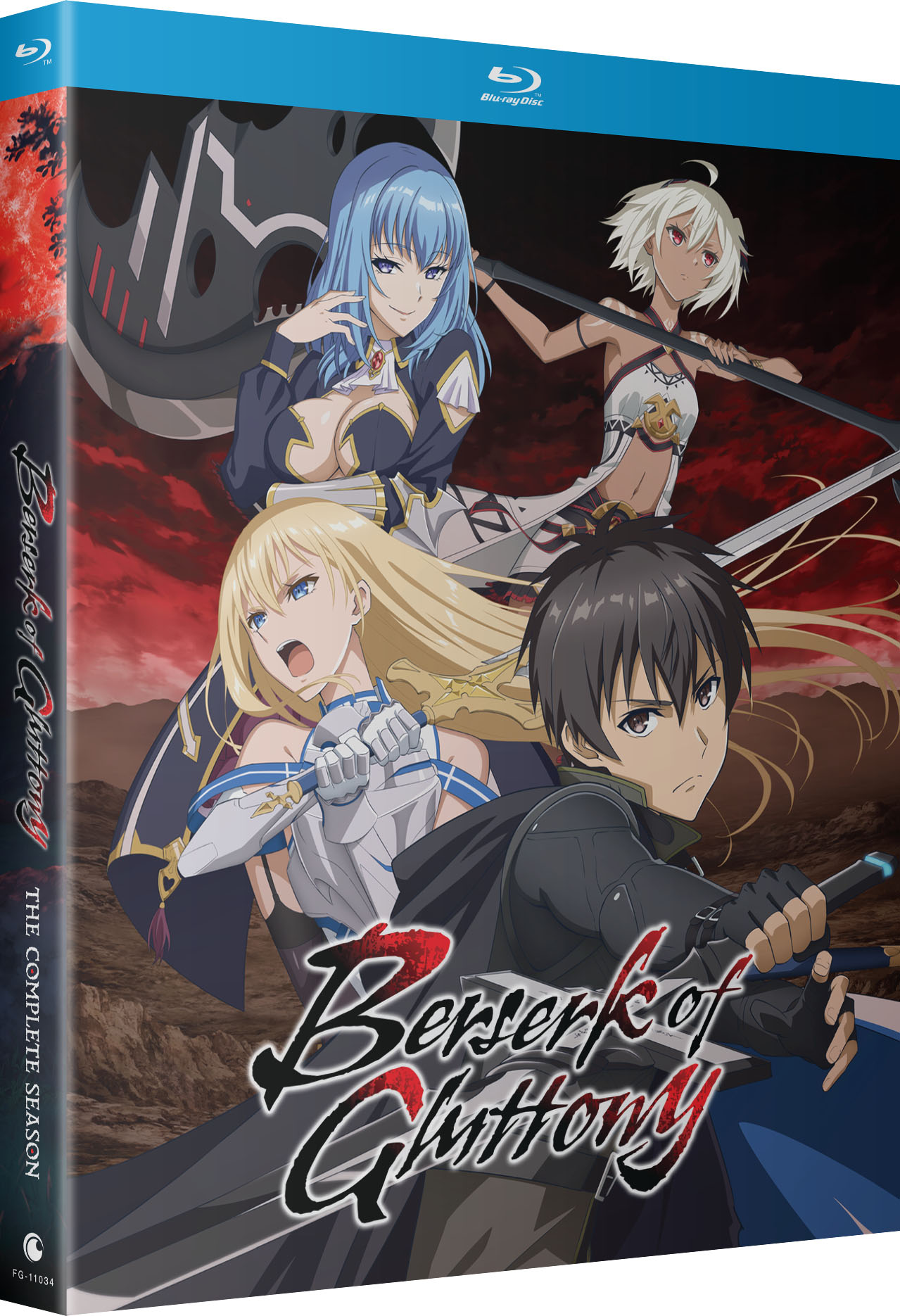 新品北米版Blu-ray！【暴食のベルセルク】全12話！
