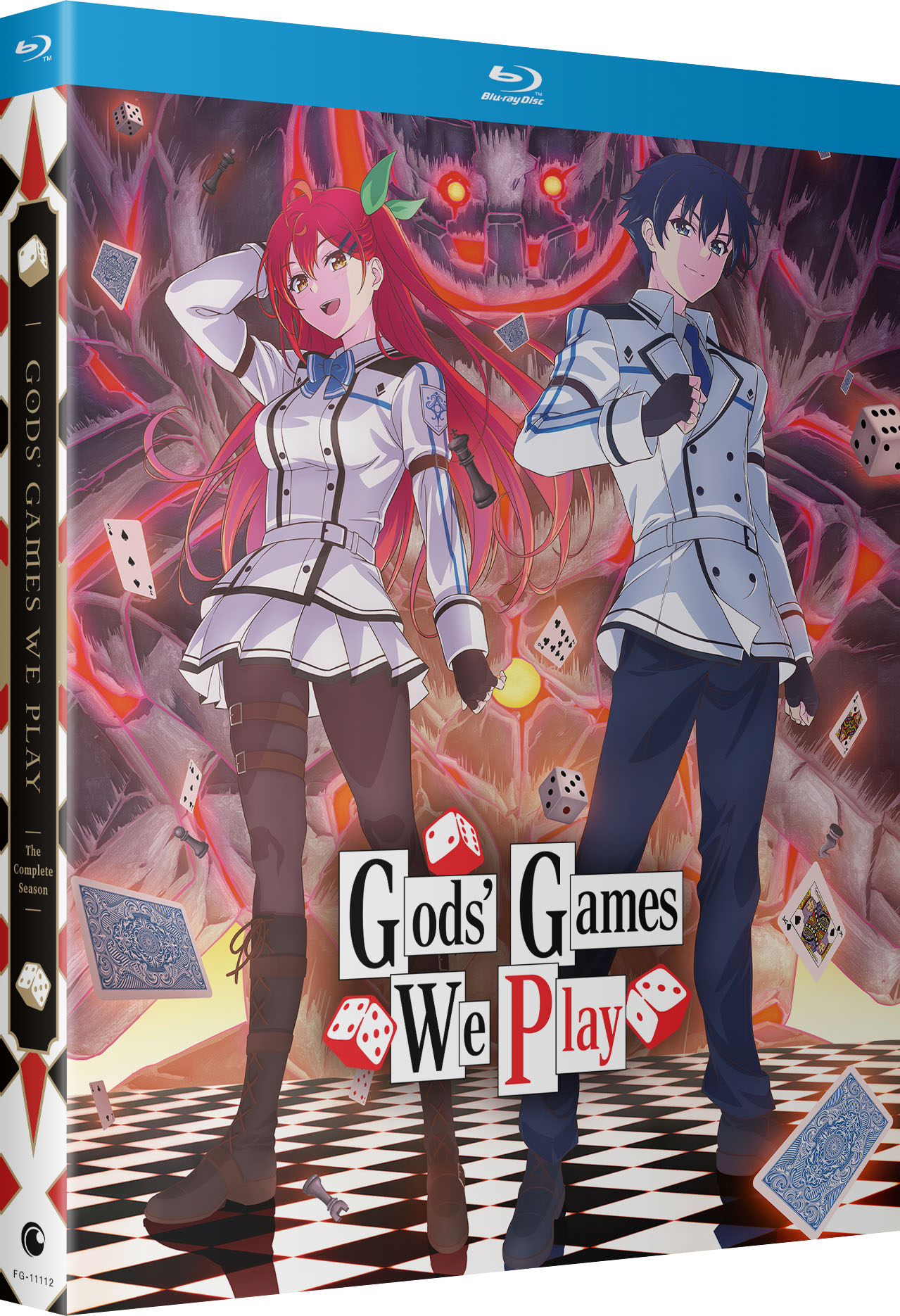 新品北米版Blu-ray！【神は遊戯に飢えている。】全13話！