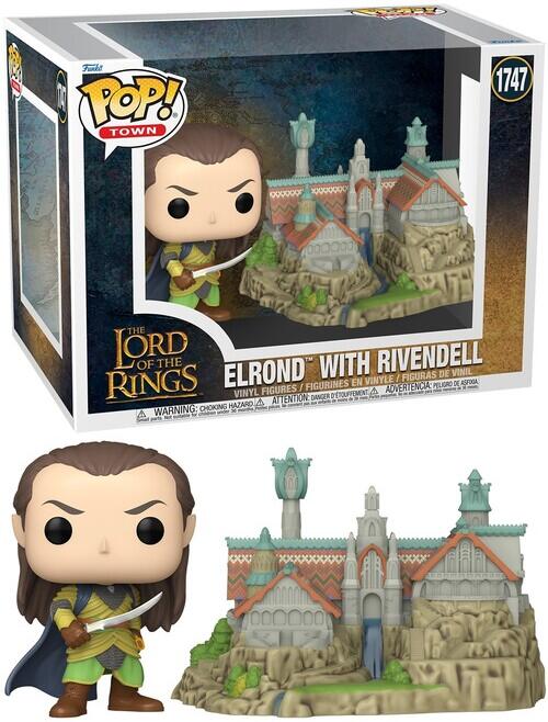 [ファンコ] FUNKO POP! Town: Lord of the Rings - Elrond With Rivendell ＜ロード・オブ・ザ・リング＞画像