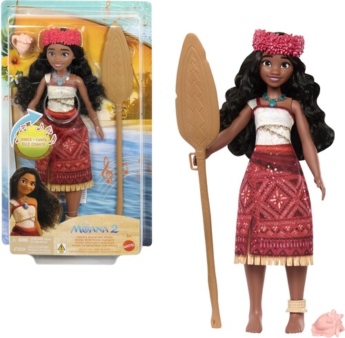 Mattel - Disney Moana 2 Singing Adventure Moana Fashion Doll＜モアナと伝説の海＞