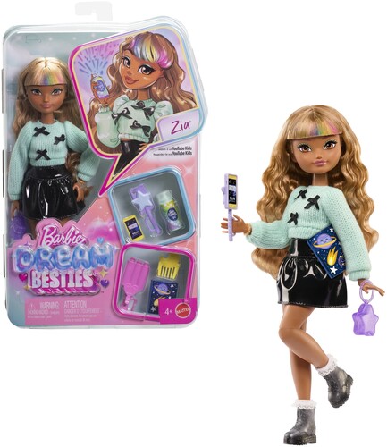 バービー Mattel - Barbie Dream Besties: Zia Doll and Accessories