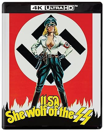 【ナチ女収容所／悪魔の生体実験】Ilsa: She Wolf of the SS [4K Ultra HD/Blu-ray]！