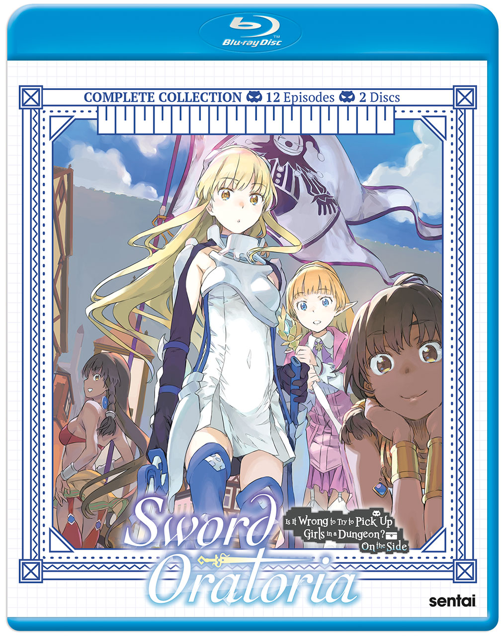 新品北米版Blu-ray！【ソード・オラトリア ダンジョンに出会いを求めるのは間違っているだろうか外伝】全12話｜RGB DVD STORE／SPORTS＆CULTURE