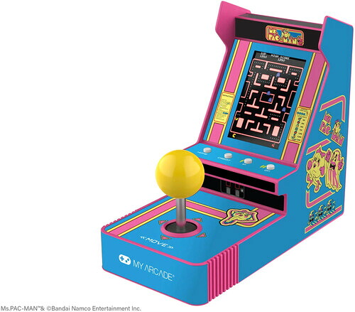 ＜My Arcade＞ My Arcade - DGUNL-7074 Joystick Player Ms. Pac-Man Portable Retro Arcade ミズ・パックマン