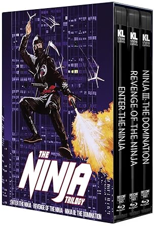【『燃えよNINJA』『ニンジャ II・修羅ノ章』『ニンジャ』】The Ninja Trilogy [4K Ultra HD/Blu-ray]！