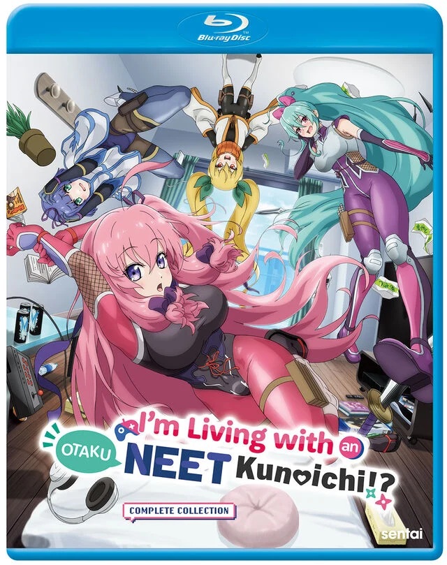 ■予約■新品北米版Blu-ray！【ニートくノ一となぜか同棲はじめました】全24話 ！