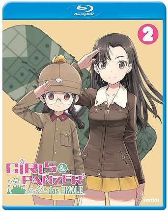 新品北米版Blu-ray！【ガールズ＆パンツァー 最終章】全2話！