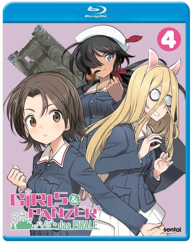 ■予約■新品北米版Blu-ray！【ガールズ＆パンツァー 最終章】全4話！