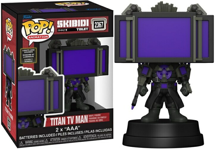 【楽天市場】 予約 [ファンコ] Funko POP! SFX - Skibidi Toilet - Titan TV Man＜スキビディ ...