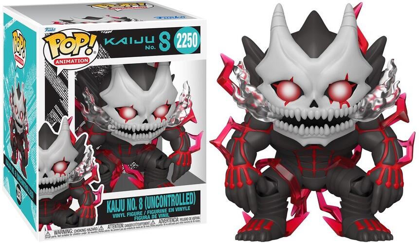 ■予約■[ファンコ] Funko POP! Super: Kaiju No. 8 (Uncontrolled)＜怪獣8号＞（約16.5cm）