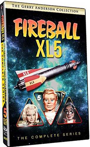 新品北米版DVD！【宇宙船 XL-5：コンプリート・シリーズ（全39話）】 Fireball XL5: The Complete Series！＜ジェリー・アンダーソン＞画像