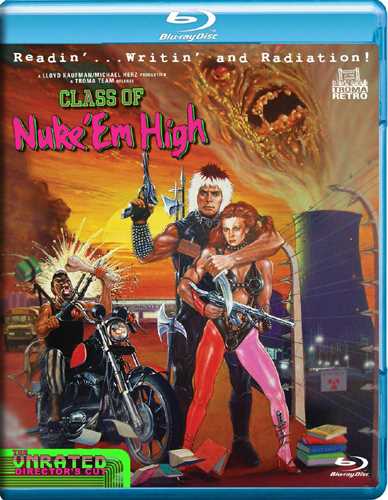 楽天市場 新品北米版blu Ray 悪魔の毒々ハイスクール Class Of Nuke Em High Blu Ray Rgb Dvd Store Sports Culture