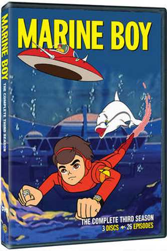 新品北米版DVD！【海底少年マリン シーズン3 全26話】 Marine Boy: The Complete Third Season [3 Discs]！画像