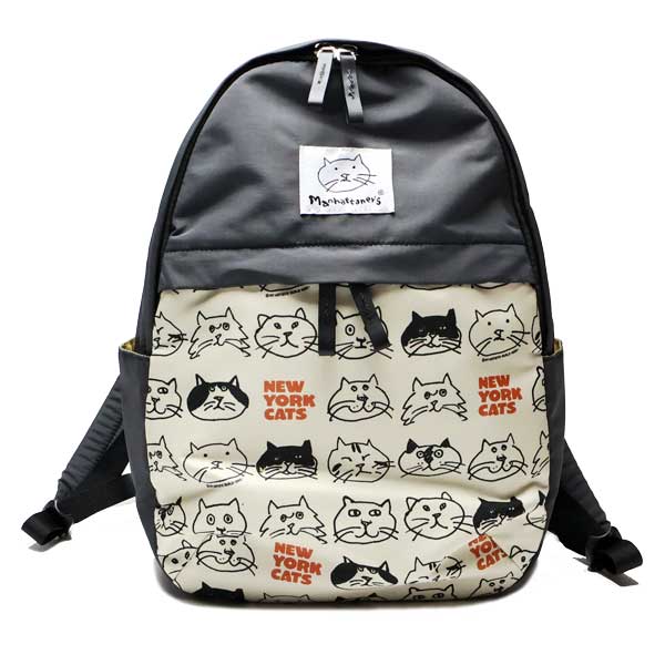 楽天市場】マンハッタナーズ ライトトラベル リュックサック 「猫の