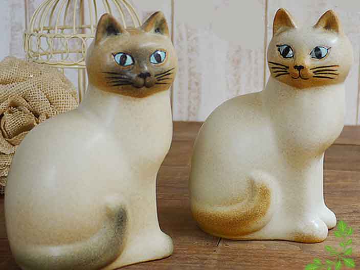 ✨値下✨美品✨️ヴィンテージ　リサラーソン 猫 リサラーソン 猫＆象 アンティーク 美品 【公式通販】