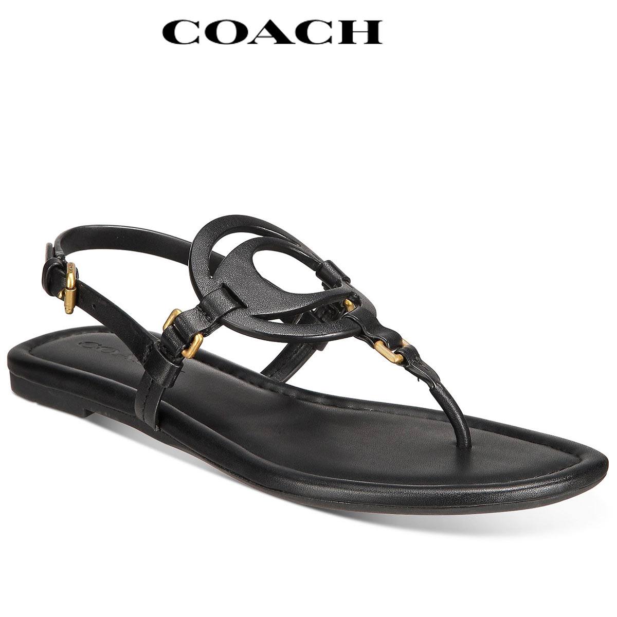 j*m様 新品美品　COACH ブラックグレー サンダル　27-28cm コーチ 楽天市場】サンダル（ブランドコーチ）（メンズ靴｜靴）の通販