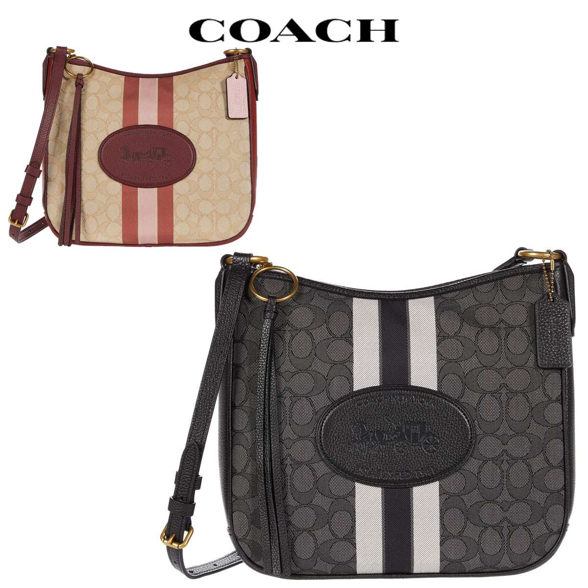 国内即発送 コーチ バッグ Coach アウトレット 人気 新品 クロスボディ レディース 黒 ショルダーバッグ Bronze Qa