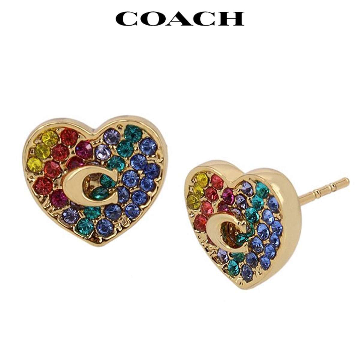 ピアス(コーチ) ハート 楽天市場】COACH コーチ ピアス 422733GLD レディース ハート