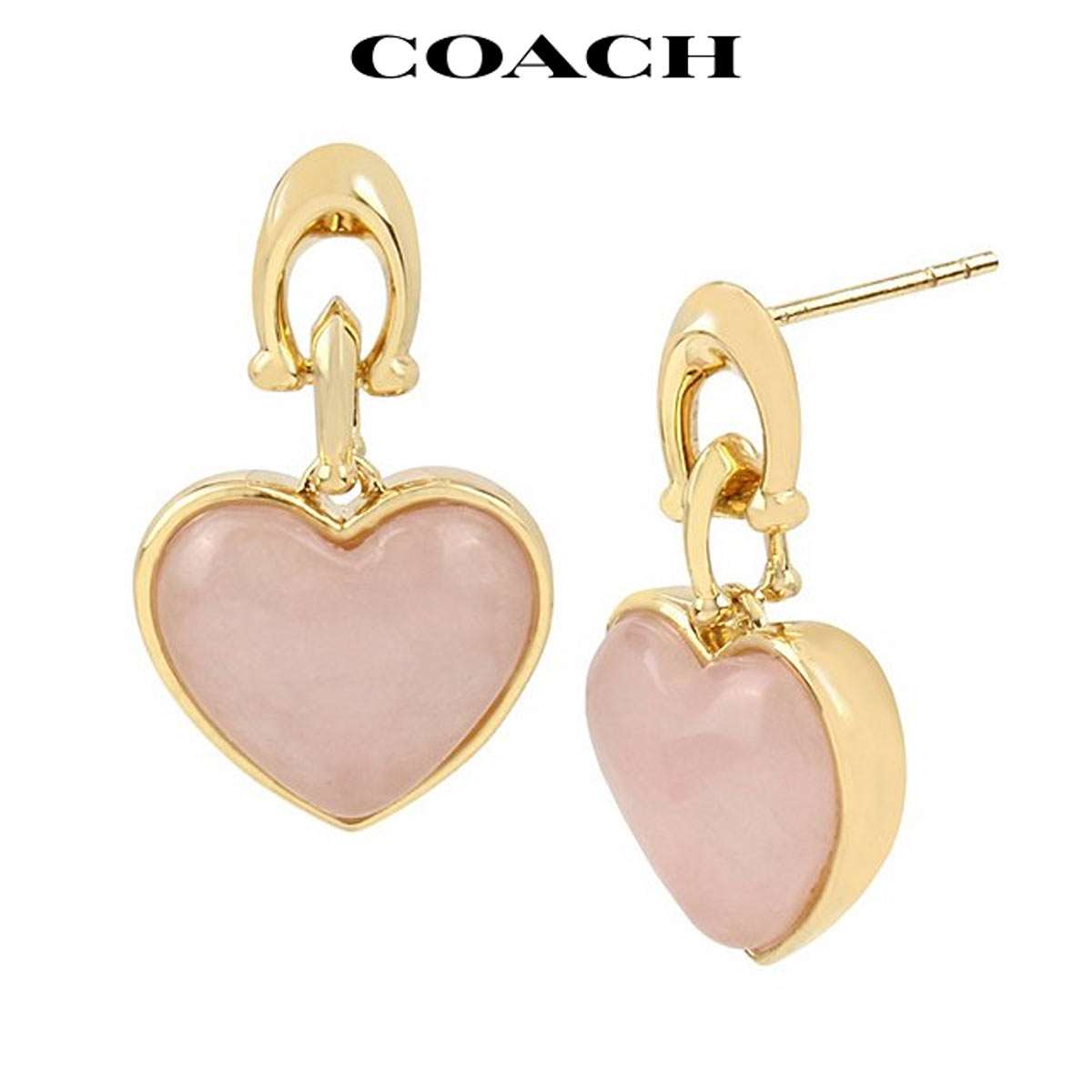 ピアス(コーチ) ハート 公式】COACH – コーチ | ハロー ハート スタッド ピアス