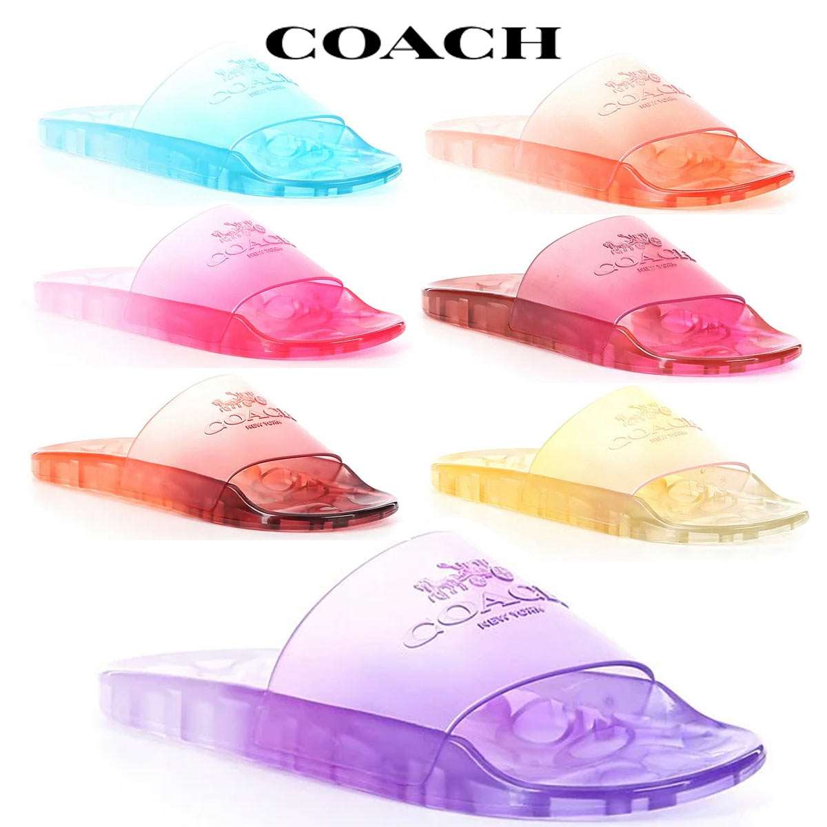 楽天市場】コーチ サンダル レディース ブランド シグネチャー 楽天市場】コーチ サンダル レディース ブランド シグネチャー