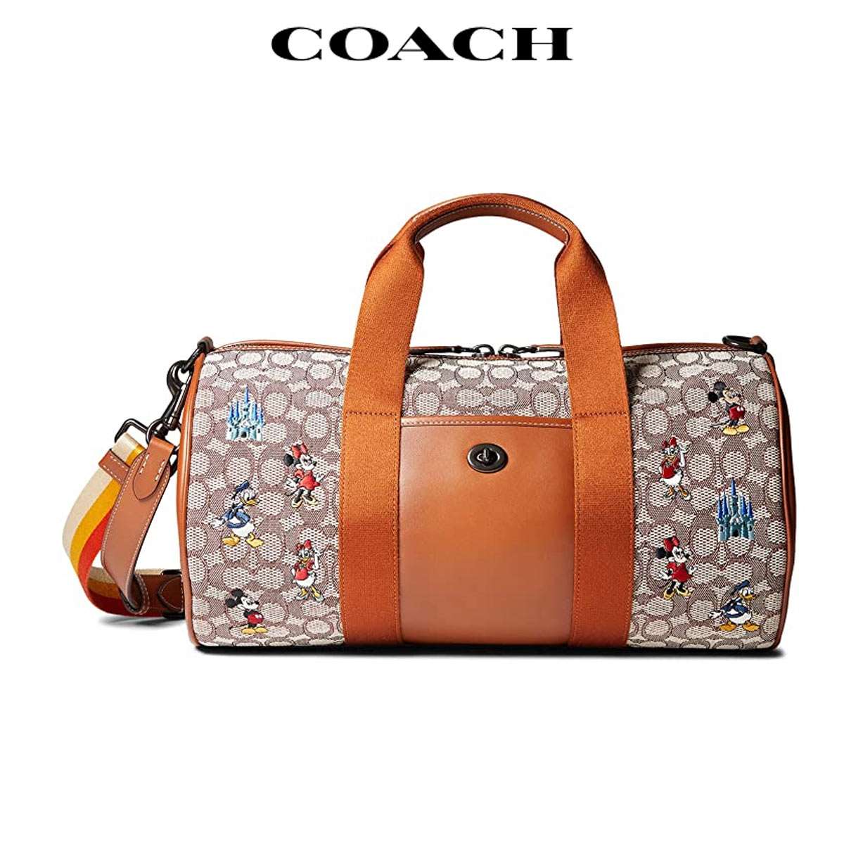 COACH パッチ付きボストンバッグ　ディズニーコラボ 公式】COACH – コーチ | 【DISNEY x COACH】ダッフル