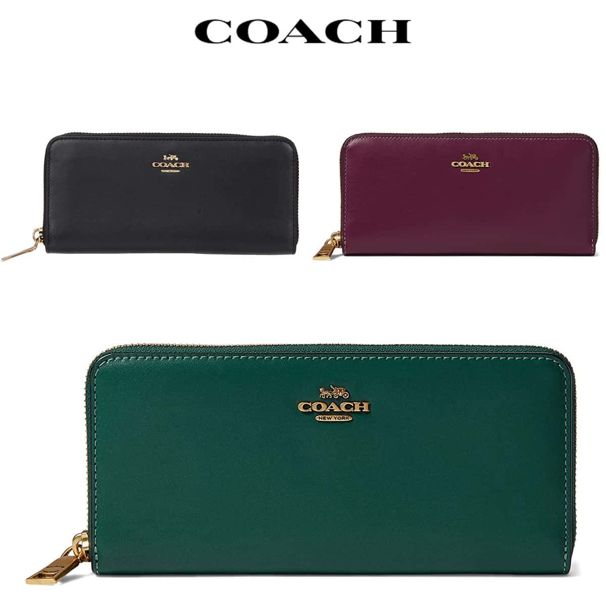 楽天市場】COACH コーチ ラウンドファスナー長財布 CH822