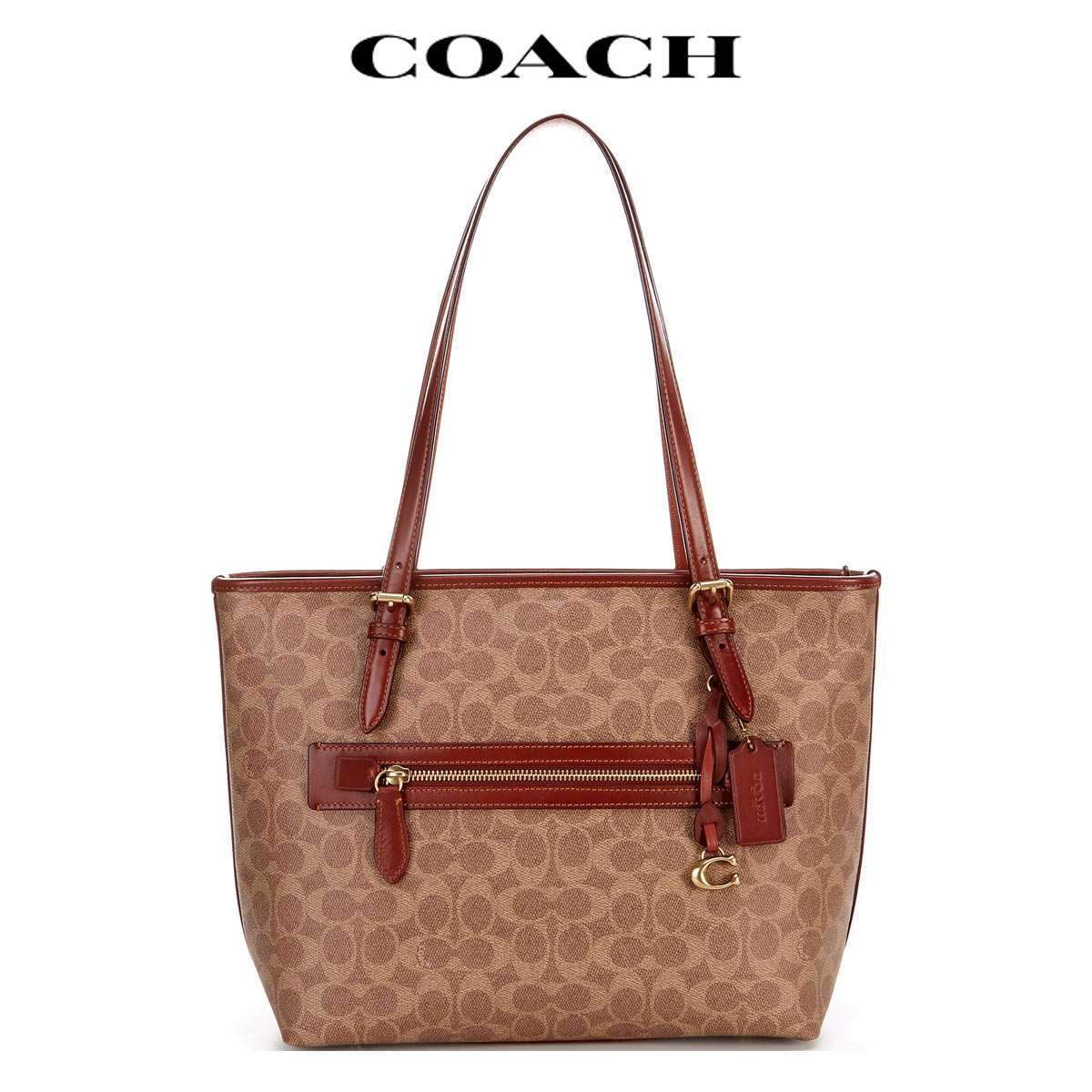 最大5000円OFFクーポン COACH コーチ シグネチャー トートバッグ