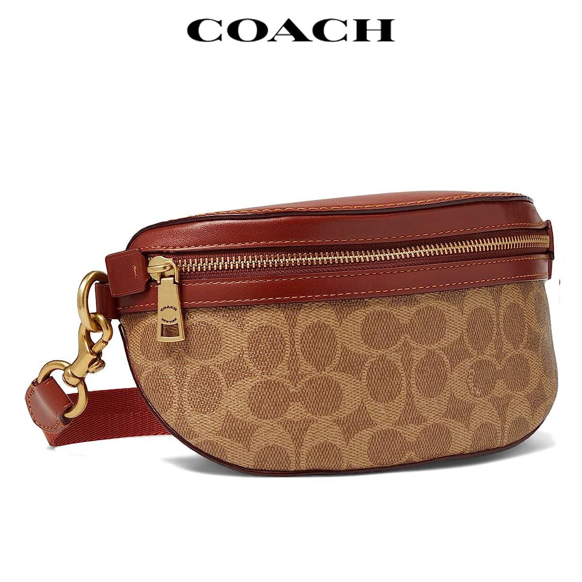 COACH コーチ 39939 ウエストバッグ ボディバッグ レザー ゴールド COACH コーチ 39939 ウエストバッグ ボディバッグ レザー