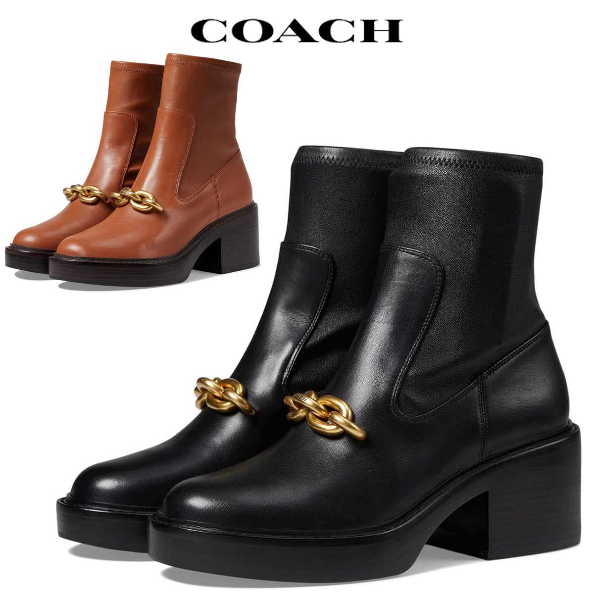 Coach ショートブーツ　6.5 楽天市場】コーチ ブーツ レディース ブーティー ショートブーツ