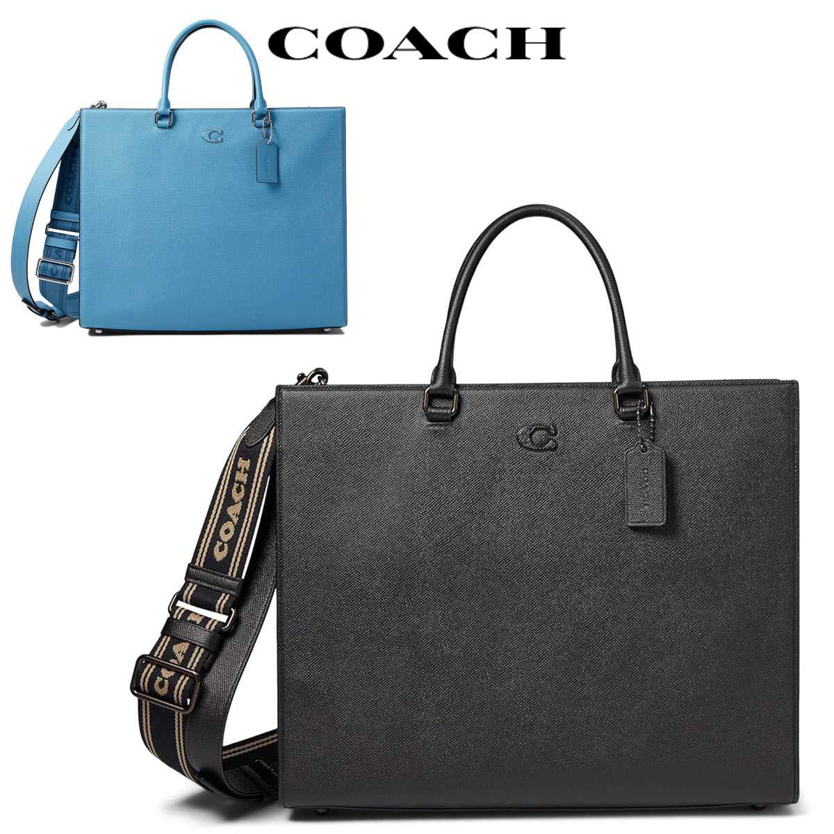 コーチ　ビジネストートバッグ 楽天市場】コーチ トートバッグ メンズ シグネチャー ビジネス