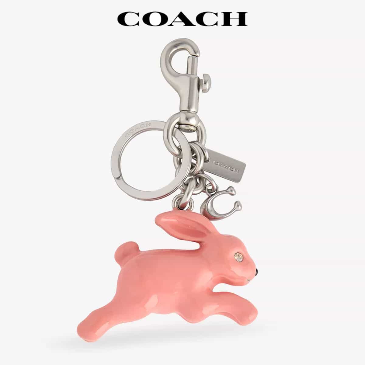 未使用品　[COACH] 希少コーチバッグチャーム COACH - 希少 コーチ スモールタクシー バッグチャーム