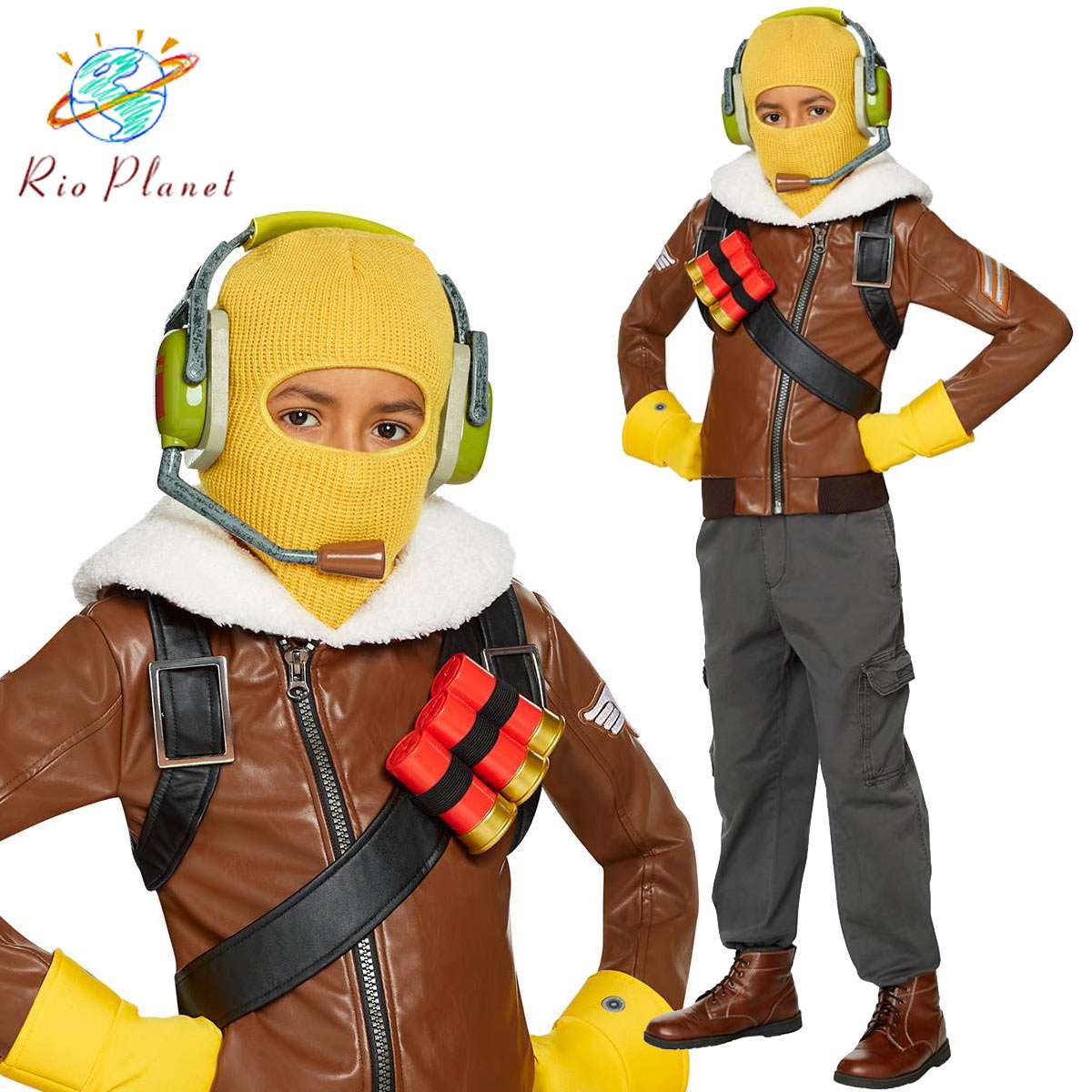 メーカー公式ショップ のフォートナイトラプターコスプレ子供用コスチュームraptor スキン服ハロウィンfortnite 最大80 オフの